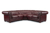 Chesterfield Sofa Oxblood Red Large Corner