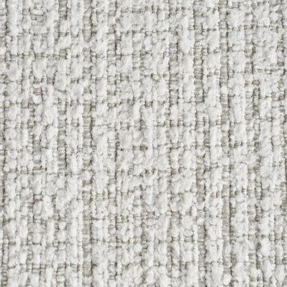 Beige Textured Fabric Armchair Laid Back Design