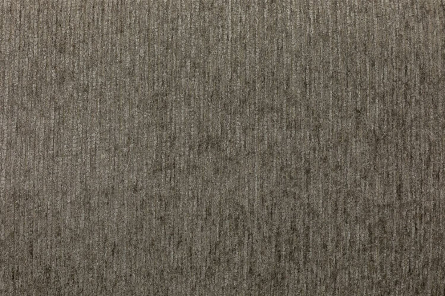 Mocha Grey Chenille Fabric Square Footstool