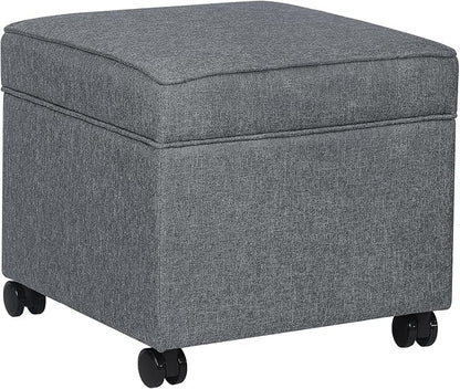 18x18 inch Closed Cube Footstool – Bespoke Comfort & Style