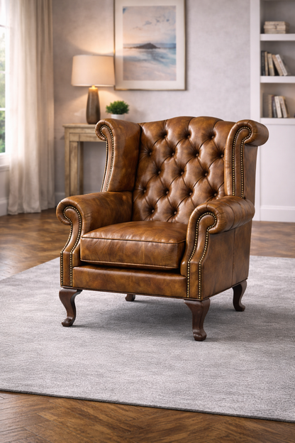 Antique Chesterfield Sofas –  Genuine Hide Leather | Exclusive to SofasUK