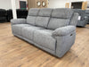 Owen Electric Recliner Grey 3 Seater