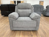 Owen Electric Recliner Grey Armchair