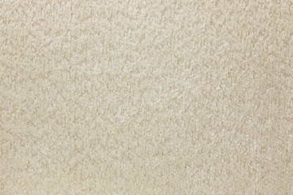 Beige Boucle Fabric U Shape Fullback Corner Sofa