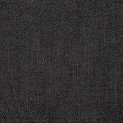 Black Fabric Upholsterd Right Hand Facing Corner Sofa