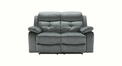 Lopez Recliner 3+2 Seater High Grade Grey Fabric Sofa Set