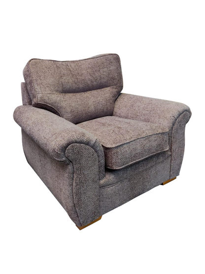 Mayor Original Premium Tweed Grey Real Fabric Sofas