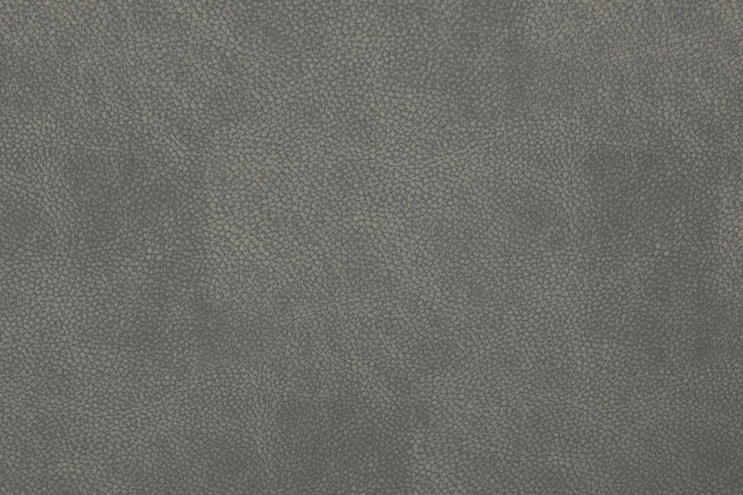 Grey Leather Effect 3 Seater Manual Recliner Sofa