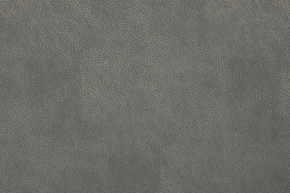 Grey Leather Effect 2 Seater Manual Recliner Sofa