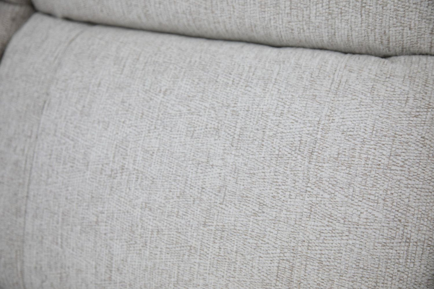 Beige Fabric Large Electric Power Recliner Corner Sofa