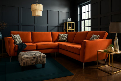 Sebastian Elegance 3+2 Seater Sofa Suite In Plush Elephant Gray Fabric With Cushions