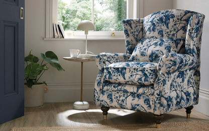 Windsor Accent Chair Stylish, Floral