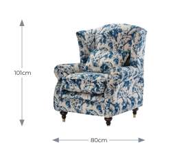 Windsor Accent Chair Stylish, Floral