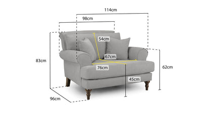Summer Sofa Beige Armchair