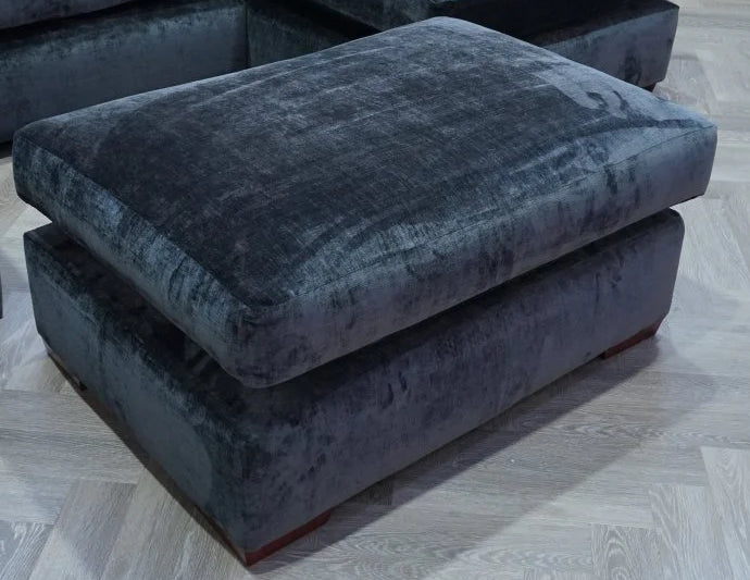 Felix U Shape Large Double Ended Chaise Fabric Cinema Sofa with Sofa Bed Option