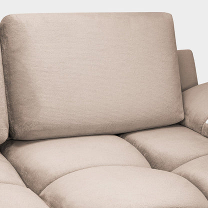 Azzuro Sofa Mocha 3 Seater