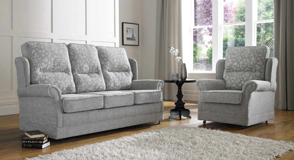 Savana | Pure Comfort Floral Fabric Sofa - Sofas UK